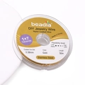 Fil en acier inoxydable doré 0,38mm pour bijoux DIY avec revêtement nylon 50m - 0.38mm 50m / Or