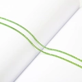 Levendige groene 2,4 mm strass klauwketting voor doe-het-zelf sieraden en telefoonhoesjes - Groen