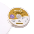 Fil en acier inoxydable doré clair 0,38mm à 7 brins avec revêtement nylon - 0.38mm 50m / Or clair