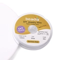 Fil en acier inoxydable blanc 0,5 mm à 7 brins avec revêtement nylon pour bijoux - 0.5mm 40m / Blanc