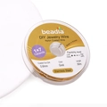 Fil d'acier inoxydable doré avec revêtement nylon 0,6mm pour bijoux DIY, 30m - 0.6mm 30m / Or