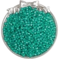 4mm gefacetteerde turquoise glaskralen voor DIY sieraden op een vintage dienblad - 10g/Verpakking (ca. 140 stuks) / Groen
