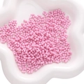 Pink acrylic peanut-shaped beads with double holes for DIY jewelry making and crafts - 3x6mm 10g/Pack About 260pcs / Pink