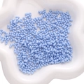 Light blue peanut-shaped double hole acrylic beads for DIY jewelry making and crafts - 3x6mm 10g/Pack About 260pcs / Blue
