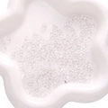 Bulk clear silicone earring backs and transparent peanut beads for DIY jewelry making - 3x6mm 10g/Pack About 260pcs / Clear