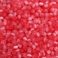 Translucent pink 4mm cat eye glass round beads for DIY jewelry and bracelet making - 10g/Pack, Approx. 150 Beads, 4mm, Hole Approx. 1mm / Red