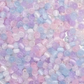 Macaron color 4mm cat eye glass seed beads for DIY jewelry making in purple pink and blue - 10g/Pack, Approx. 150 Beads, 4mm, Hole Approx. 1mm / Midsummer Night's Dream