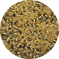 Transparent glass seed beads with golden core for DIY handmade jewelry bracelets - 2mm Aperture Approx 0.5mm 10g/Pack Approx 900pcs / Gold