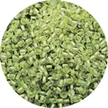Green glass seed beads with transparent core for DIY jewelry and bracelet making - 2mm Aperture Approx 0.5mm 10g/Pack Approx 900pcs / Neon Yellow
