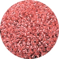 Silver-lined pink-orange glass seed beads for DIY handmade jewelry and bracelets - Orange Red