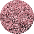 Pink core transparent round glass beads for handmade jewelry making and DIY crafts - Light Pink