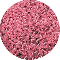 Polished transparent pink dyed core glass seed beads for handmade jewelry DIY necklaces - Deep Pink
