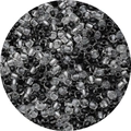 Black and silver-lined clear glass seed beads for handmade jewelry DIY crafting - Black & White Series