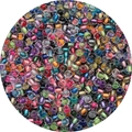 Colorful glass seed beads for DIY jewelry with transparent and metallic finishes - Mixed Random