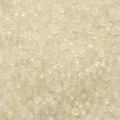 Translucent white abacus glass seed beads for DIY jewelry and handmade bracelets - 10g / Pack Approx 150 Pieces 2x4mm Hole Approx 1mm / Beige