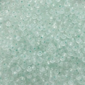 Frosted mint green glass abacus beads for DIY necklace and bracelet jewelry making - 10g / Pack Approx 150 Pieces 2x4mm Hole Approx 1mm / Light Green