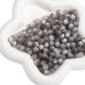 DIY jewelry 10mm matte grey cat-eye resin beads for handmade bracelets crafting - 20 Pieces/Pack (8mm) / Gray