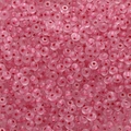 Translucent pink glass abacus beads for handmade DIY jewelry and necklace crafting - 10g / Pack Approx 150 Pieces 2x4mm Hole Approx 1mm / Red