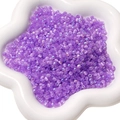 Perles de verre œil de chat aurore violettes pour création de bijoux faits main - 4mm (Env. 150 Pcs/Paquet de 10g) / Violet foncé