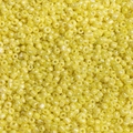 Perles de rocaille en verre jaune brillant pour bracelets et colliers faits main - Jaune - Couleur Naturelle Huilée