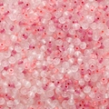 Pink gradient frosted glass abacus beads for handmade DIY jewelry bracelets - 10g / Pack Approx 150 Pieces 2x4mm Hole Approx 1mm / Ice Red