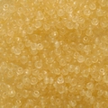 DIY translucent pale yellow 2x4mm abacus seed beads with soft silk gloss for jewelry - 10g/Bag (Approx. 150 Pcs) / Dark Yellow