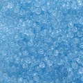 Translucent light blue glass seed beads for DIY jewelry making and handmade accessories - 10g/Bag (Approx. 150 Pcs) / Indigo