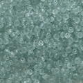 Translucent light blue glass abacus beads for DIY handmade jewelry and necklaces - 10g/Bag (Approx. 150 Pcs) / Spring Blue