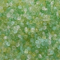 Mix of green 2x4mm abacus glass beads for DIY necklaces and jewelry making - 10g/Bag (Approx. 150 Pcs) / Jade Green Series