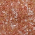 Translucent coral pink and orange glass abacus beads for DIY jewelry making - 10g/Bag (Approx. 150 Pcs) / Jade Coffee Series