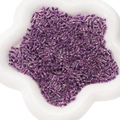 Translucent purple 4x5mm cylinder seed beads in a white floral tray for DIY jewelry - Approx. 4x5mm (10g/Pack, Approx. 80 Beads) / Purple Rose Pink