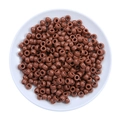 Perles cylindriques en acrylique marron chocolat pour bijoux DIY et bracelets - Diamètre 9mm Épaisseur 6mm, 26g/Environ 100 Pcs/Paquet / Marron
