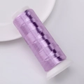 Single spool of light purple polyester embroidery thread on white plastic reel - Approx 1200m 1 Roll/Pack / Light Purple