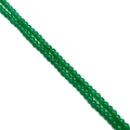 Emerald green round imitation jade glass beads for DIY jewelry and bracelet making - Dark Green