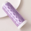 Carrete de hilo de bordar de poliéster color lavanda para horquillas y joyería artesanal - Aprox 1200m / Rollo / Púrpura 2