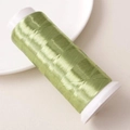 Rollo de hilo de poliéster verde claro brillante para horquillas de bricolaje hechas a mano - Aprox 1200m / Rollo / Verde oscuro