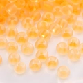 Leuchtend orangefarbene Glasperlen für handgefertigte DIY-Armbänder und Schmuck - Modell #02 / 3mm 10g/Packung (ca. 220 Stk.) / Orange