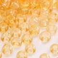Perles de verre ambre 2-4mm pour la fabrication de bijoux DIY et artisanat manuel - Modèle #08