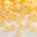Perles de rocaille en verre orange vif et jaune clair 2-4mm pour bijoux artisanaux - Modèle #11