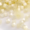 Perles de rocaille en verre jaune pâle 2-4mm pour la fabrication de bijoux DIY - Style #13