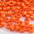 Perles de rocaille orange vif 2-4mm pour fabrication de bracelets DIY et bijoux faits main - Modèle #17