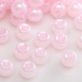 Perline di vetro rosa pallido 2-4mm con finitura perlata per creazione di gioielli - Stile 21 (21)