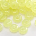 Perles de verre vert clair 2-4mm de forme ronde pour la création de bijoux DIY - Style #34