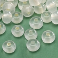 2-4mm beige Glasperlen mit Katzenaugeneffekt für DIY-Schmuck und Armbänder - Katzenauge Weißes Rund (Stil 40)