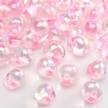 Perline di vetro rosa Barbie da 2-4mm con finitura AB per gioielli fai da te - Stile 34 (34)