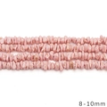 Pink turquoise irregular stone beads 8-10mm for DIY jewelry making and necklaces - Gravel Style (BTB1177) / Approx 95 Pieces (8-10mm) / Pink