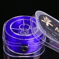 Flat purple elastic string roll for jewelry making and DIY beaded bracelets - Royal Blue (100m)