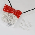 Silver hollow filigree spacer beads for DIY jewelry making in a retail package - Hollow Sphere / 5*6MM (200 Pieces/Pack) / Silver