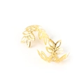 Golden hollow flower bead caps for DIY jewelry making and handmade accessories - Petal Style / 14MM (300 Pieces/Pack) / Gold