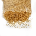 Goldene Dreieck-Binderinge und Verbinder für DIY-Schmuckherstellung im Set - Gold
